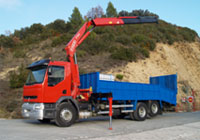 RENAULT PREMIUM transporte de sondas y otros equipos