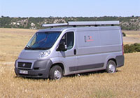 IVECO TRAKKER transporte de sondas