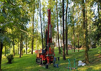 Sonda RL 48 L sobre orugas