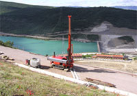 Sonda RL 48 L sobre orugas